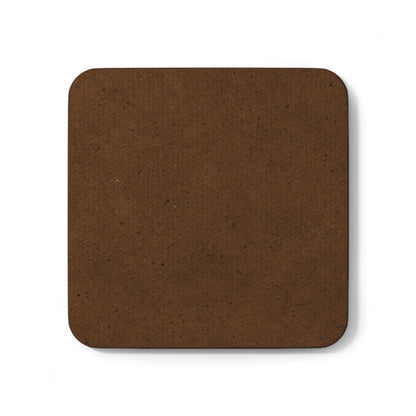 "Warm Light" 3.5x3.5 Hardboard Back Coaster