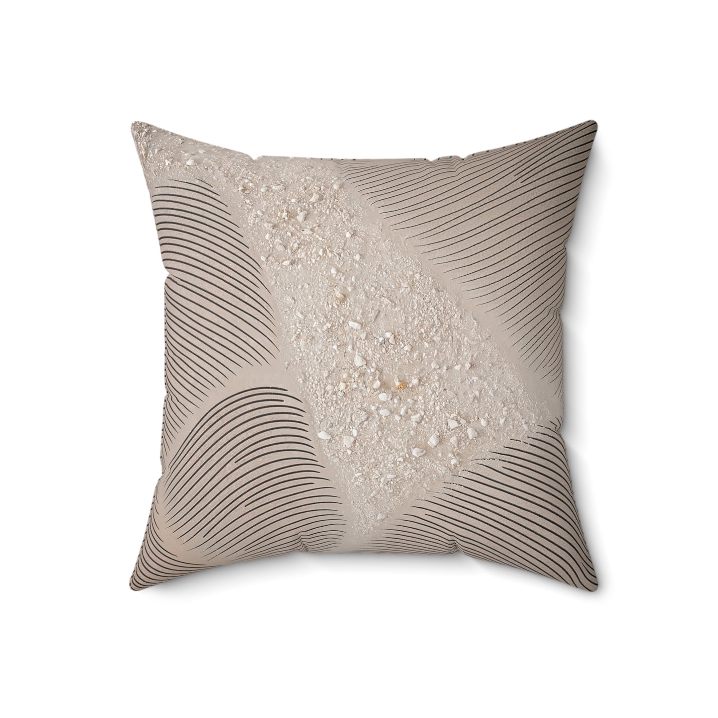 "Desert" 18x18 Spun Polyester Throw Pillow