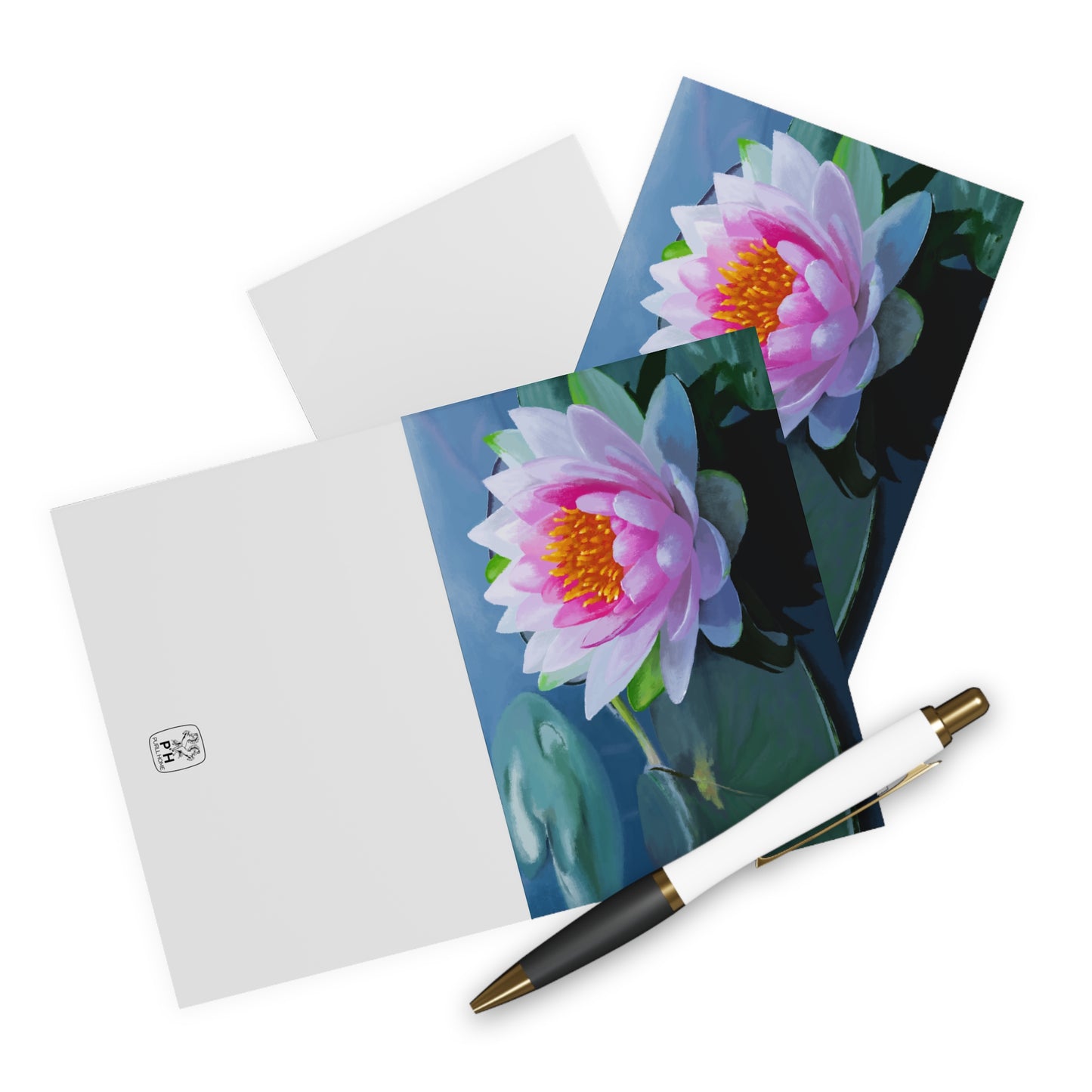 "Lotus Flower" Greeting Cards (5 Pack)