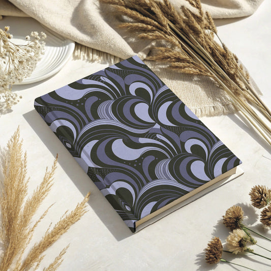 "Marble" Hardcover Matte Journal - Lilac