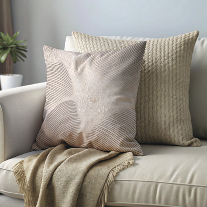 "Desert" Luxurious 20x20 Faux Suede, Printed Throw Pillow – Perfect Home Décor for your Living Room, Bedroom or Office.