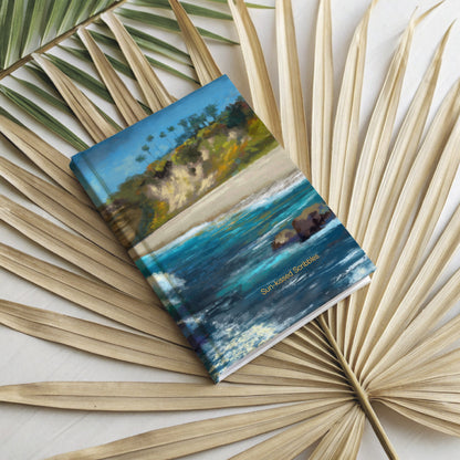 "Quiet Cove" Hardcover Matte Journal - Sun-Kissed Scribbles