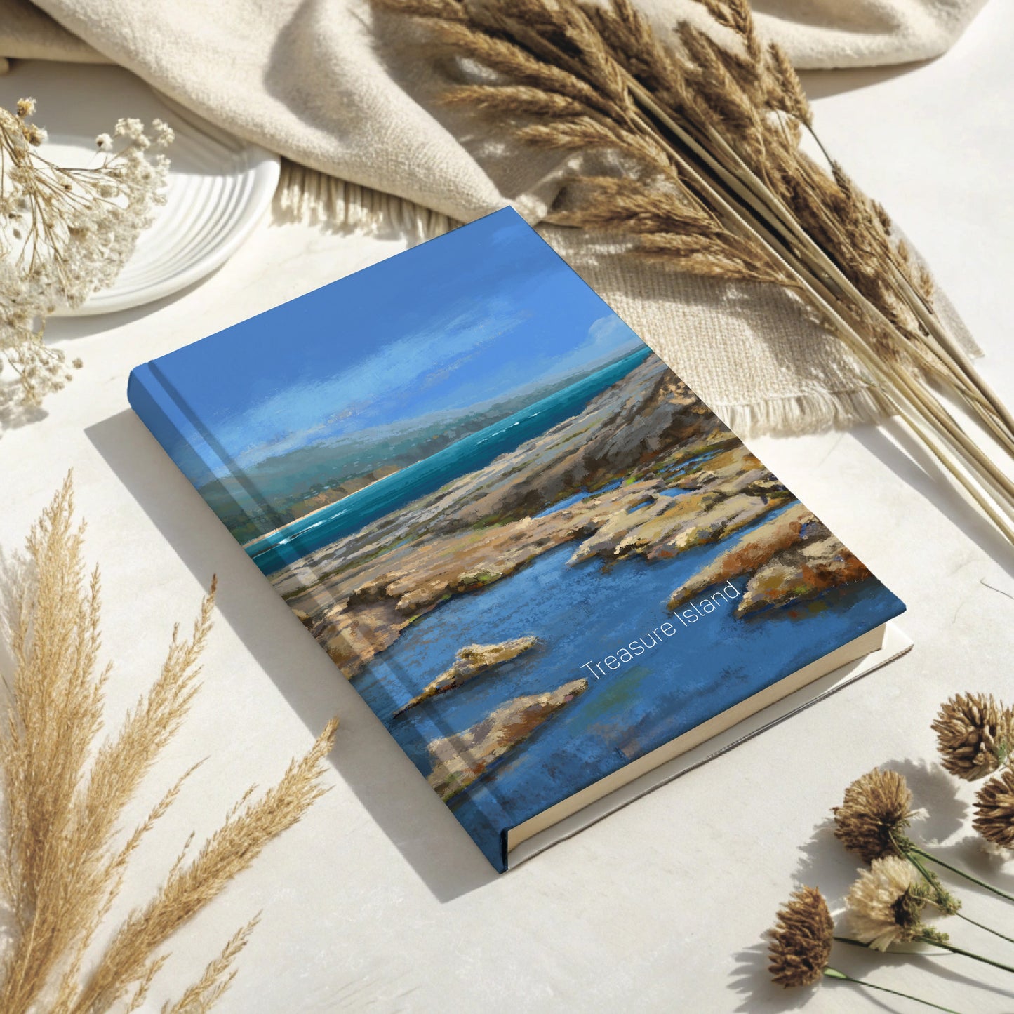 "Tide Pools" Hardcover Matte Journal - Treasure Island